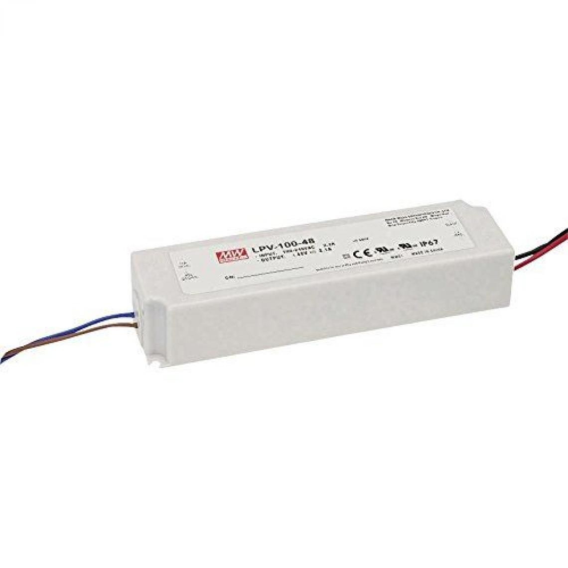 Inconnu - Driver LED Mean Well LPV-100-5 Bloc d'alimentation à encastrer - Convertisseurs