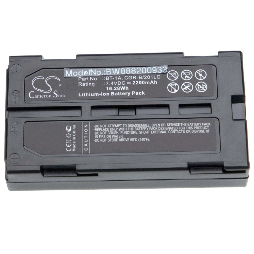 Vhbw - vhbw batterie compatible avec Topcon GP-SX1, SX-1 Traceur GPS, récepteur GPS (2200mAh, 7.4V, Li-Ion) - Piles rechargeables