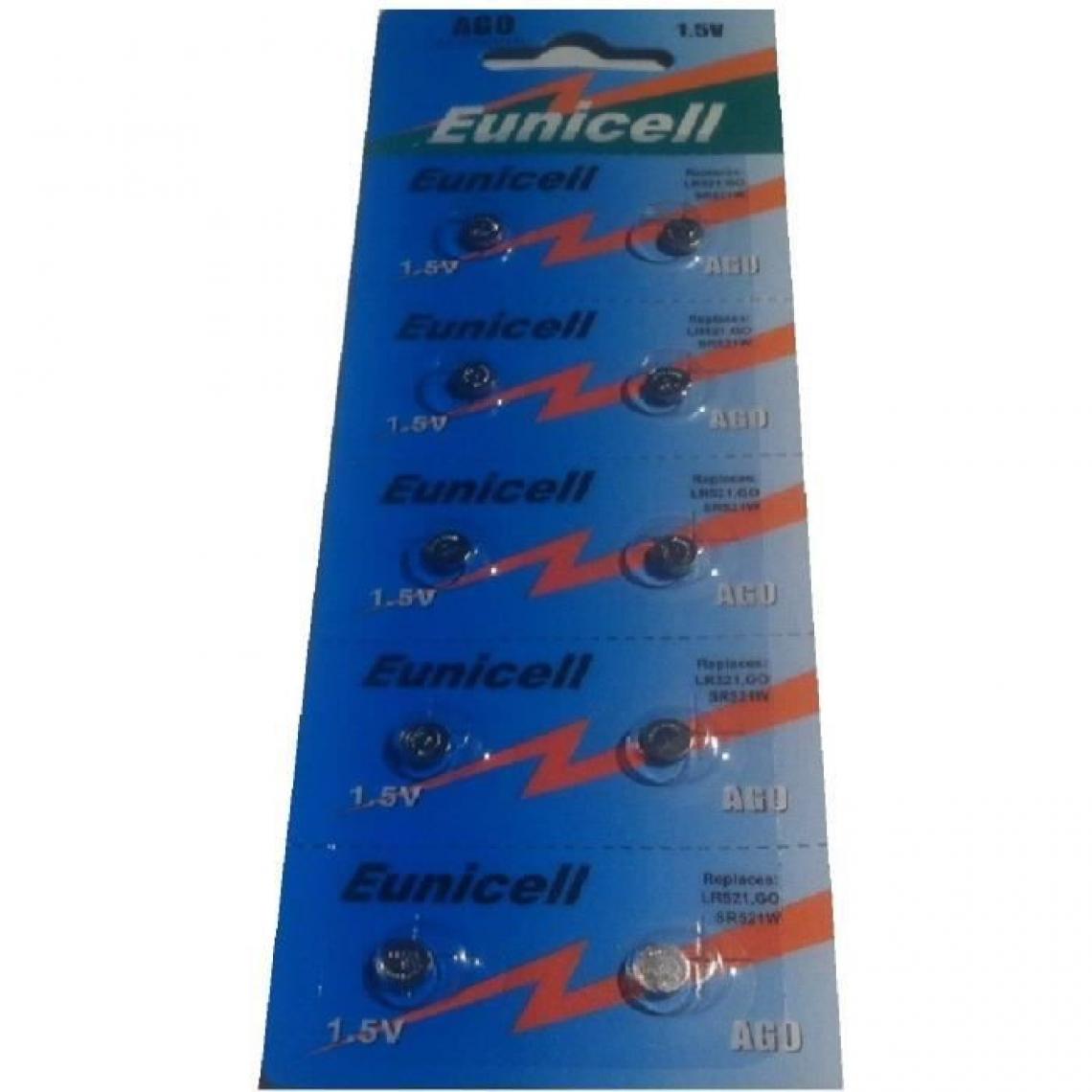 Eunicell - 10 Piles alcalines EUNICELL - Piles standard