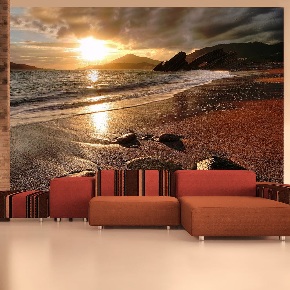 Bimago - Papier peint - Relaxation by the sea - Décoration, image, art | Paysages | Mer | - Papier peint