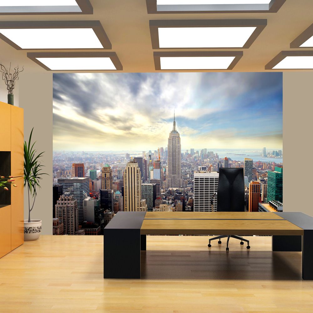 Bimago - Papier peint - View on Empire State Building - NYC - Décoration, image, art | Ville et Architecture | New York | - Papier peint