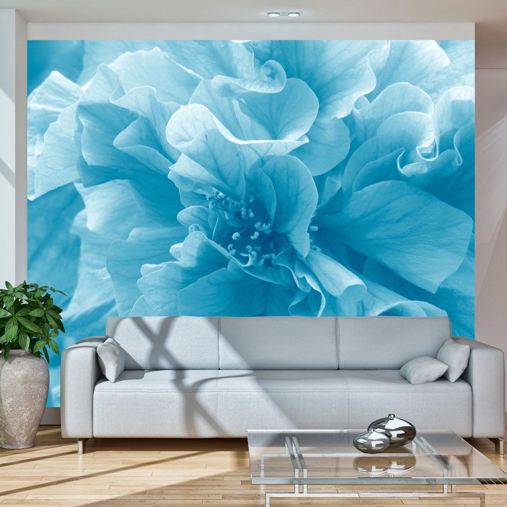 Artgeist - Papier peint - Blue azalea 400x309 - Papier peint