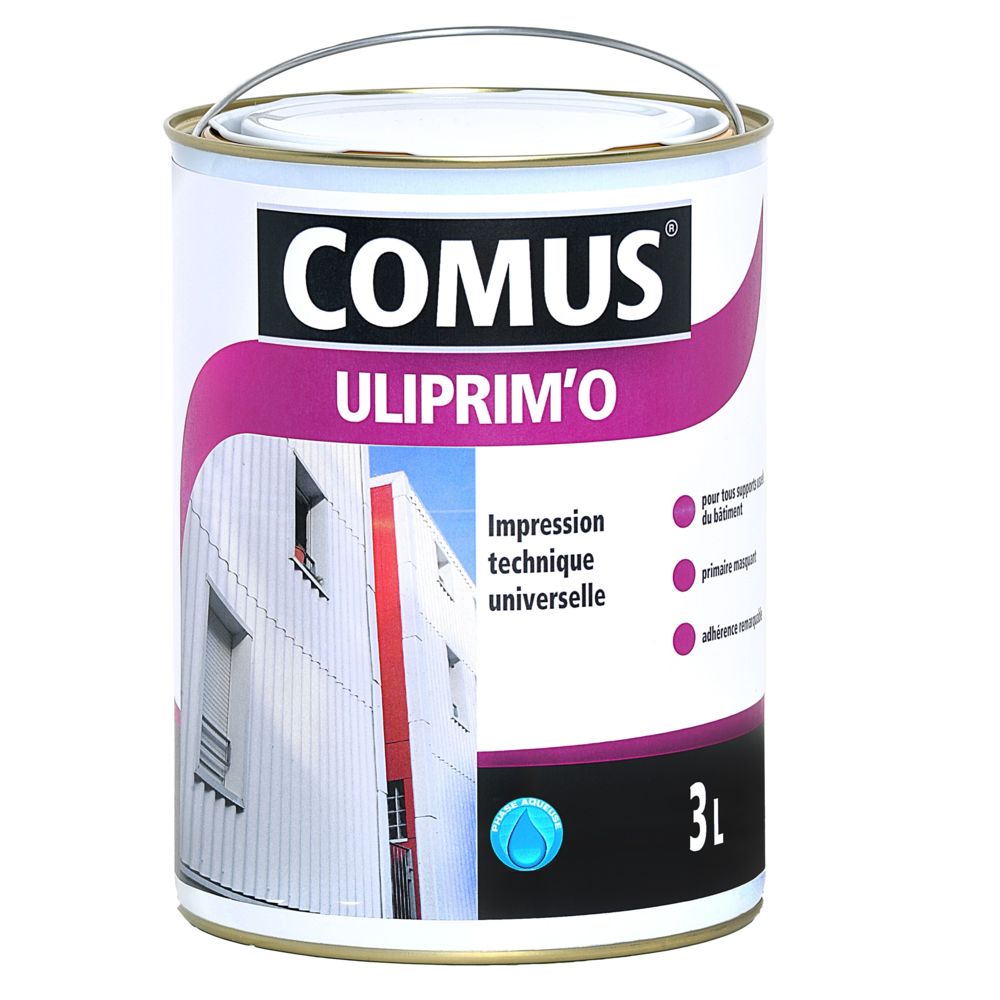Comus - ULIPRIM'O 10L - Impression universelle antirouille en phase aqueuse - COMUS - Sous-couche plafond & mur