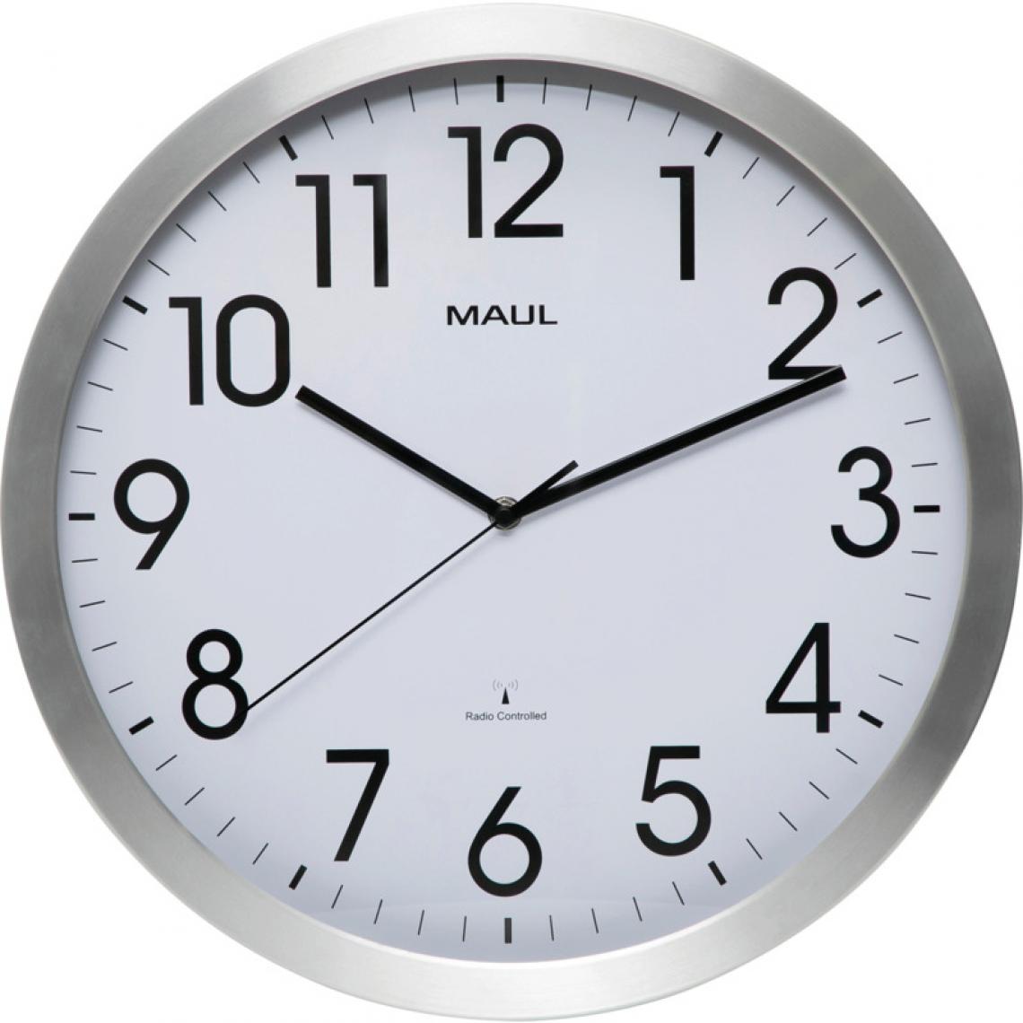 Maul - MAUL Horloge murale radioguidée MAULmove, diamètre: 400 mm () - Télérupteurs, minuteries et horloges