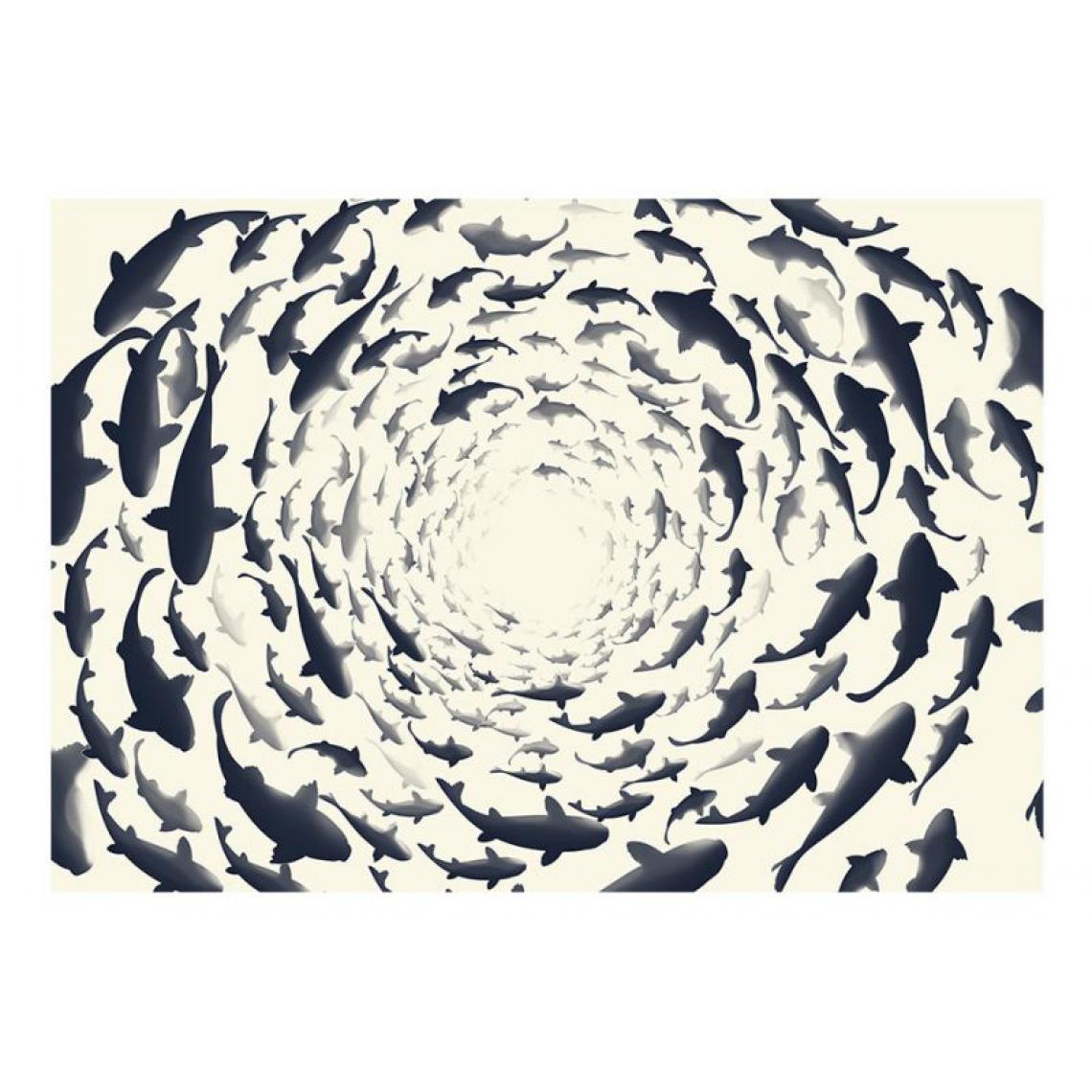 Artgeist - Papier peint - Fish swirl .Taille : 150x105 - Papier peint