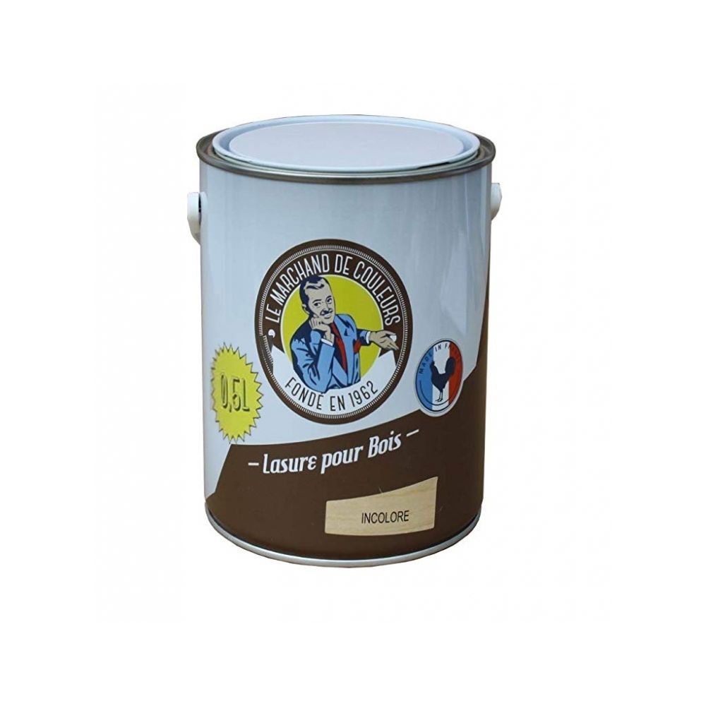 Onip - Lasure acrylique pour Bois - Teinte incolore - 0.5 L - ONIP - Produit de finition pour bois