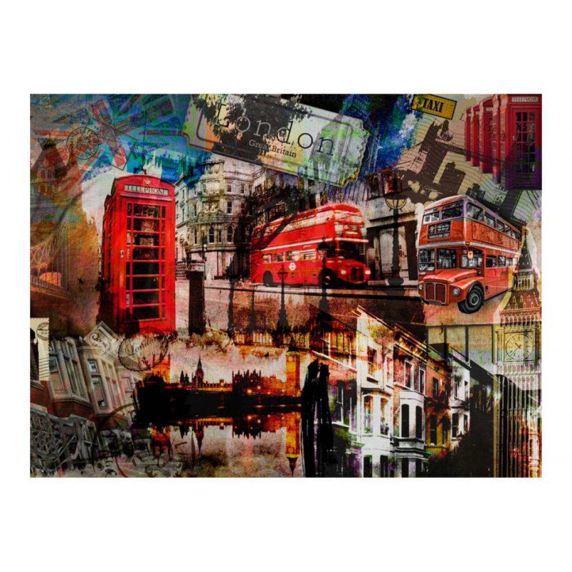 Artgeist - Papier peint - Collage - Londres .Taille : 350x270 - Papier peint