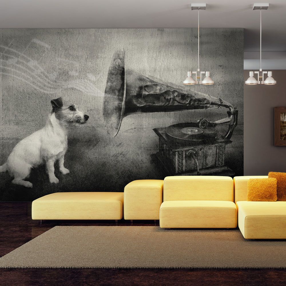 Artgeist - Papier peint - Dog's melodies 250x193 - Papier peint