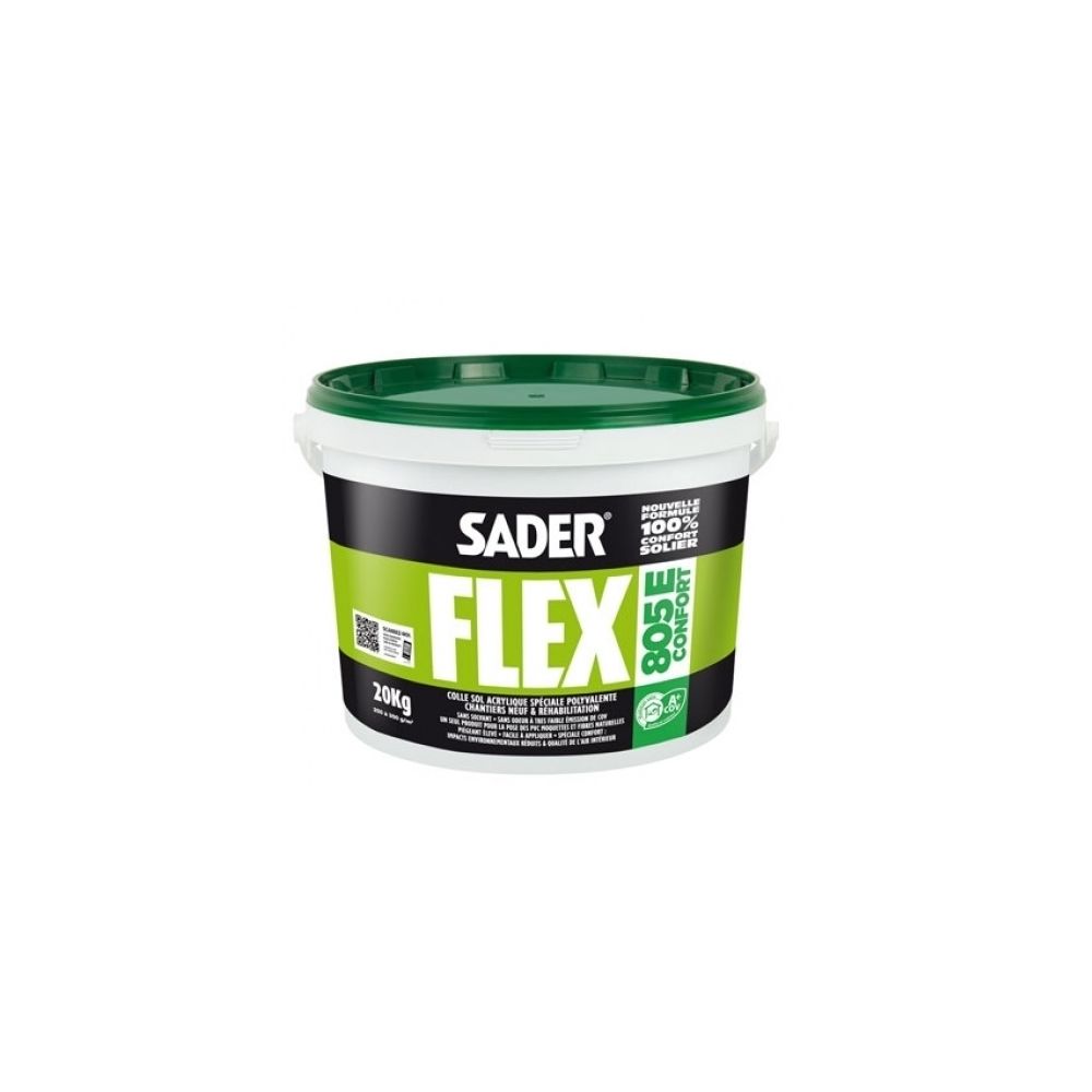 Sader - SADERFLEX COLLE 805E 20KG - Colle revêtement sol & mur