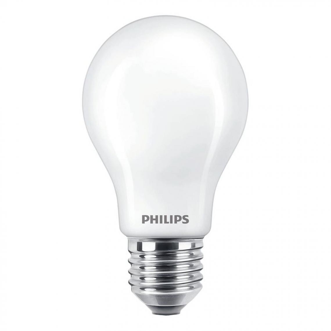 Philips - Lot de 2 ampoules LED standard PHILIPS E27 60w - Ampoules LED