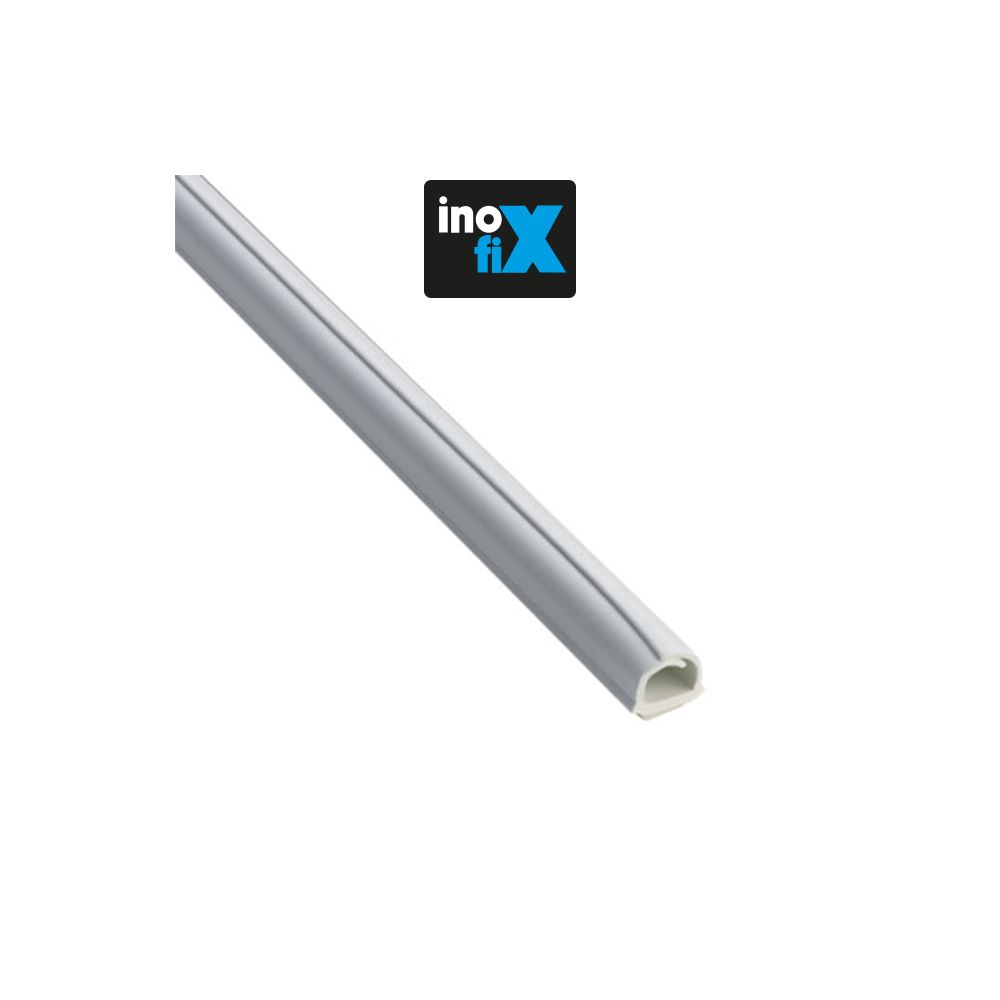 Inofix - Inofix - Lot de 3 gaines adhésives Cablefix 10,5 x 10 mm blanc - Moulures et goulottes