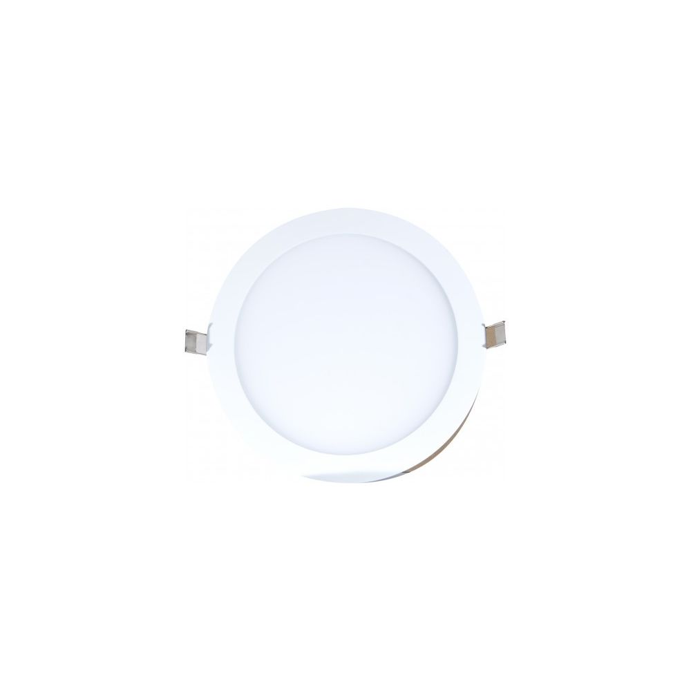 Abi Diffusion - Downlight 220 mm blanc 16 W 4000°K - Ampoules LED