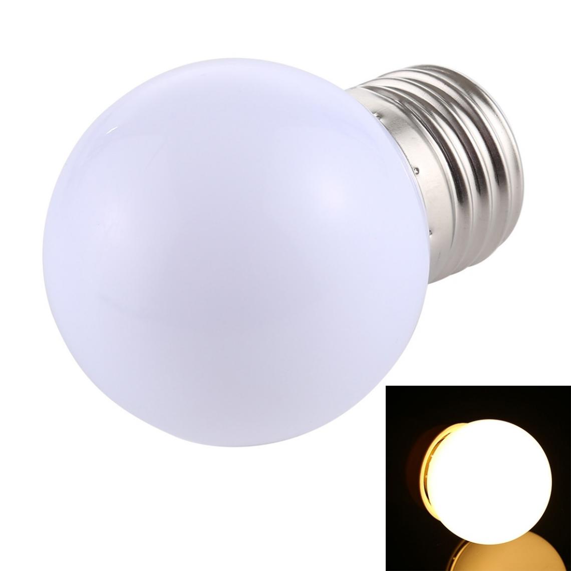 Wewoo - 2W E27 2835 SMD décoration de la maison ampoules LEDAC 220V blanc chaud - Ampoules LED