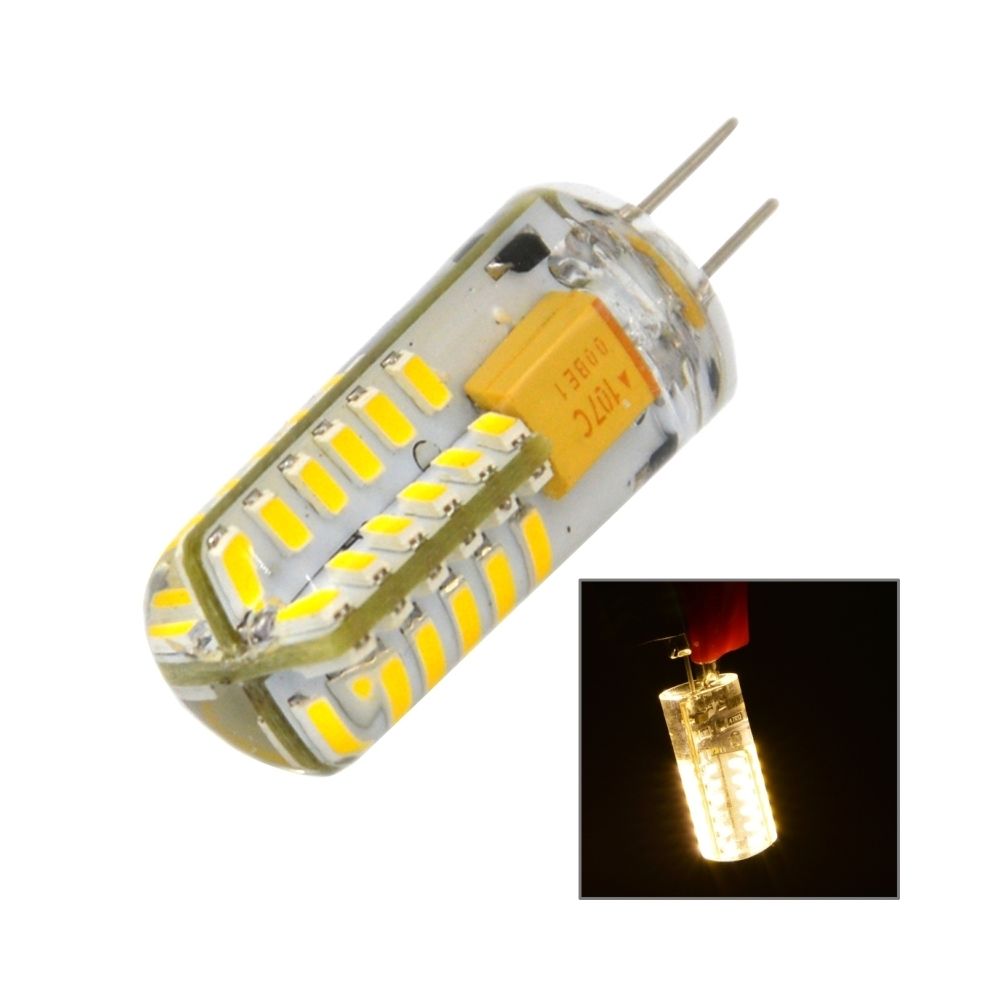 Wewoo - Ampoule G4 3.5W lumière blanche chaude 170LM 48 LED SMD 3014 de maïs de maïs, AC / DC 12V - Ampoules LED