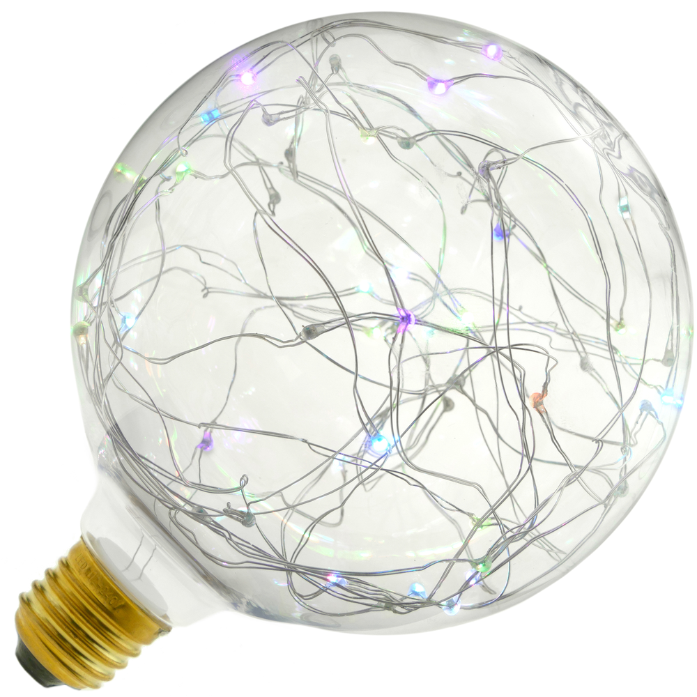 Bematik - Ampoule LED fantaisie G125 1.4W lumière variable RGB - Ampoules LED