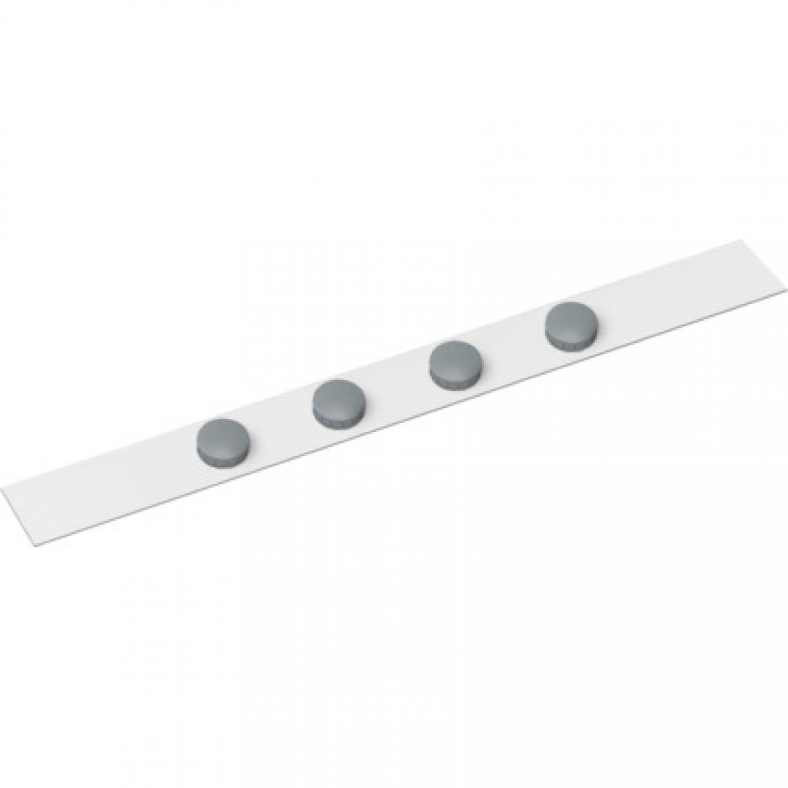 Maul - MAUL Bande métallique standard, blanc () - Plinthe pour parquet