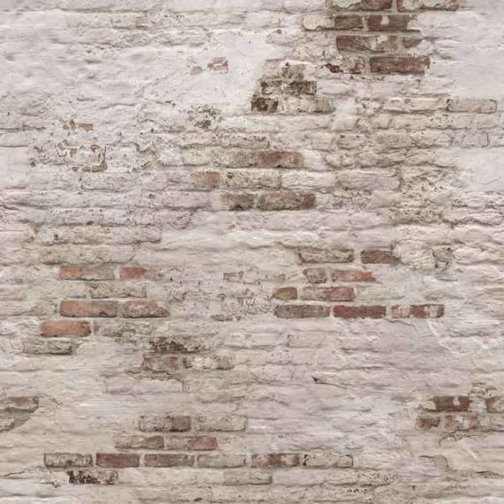 Dutch Wallcoverings - DUTCH WALLCOVERINGS Papier peint Old Brick Wall Beige et marron - Papier peint