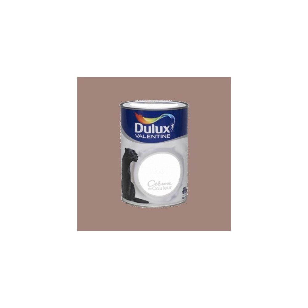 Dulux Valentine - DULUX VALENTINE Peinture acrylique Crème de couleur Taupe - Peinture intérieure