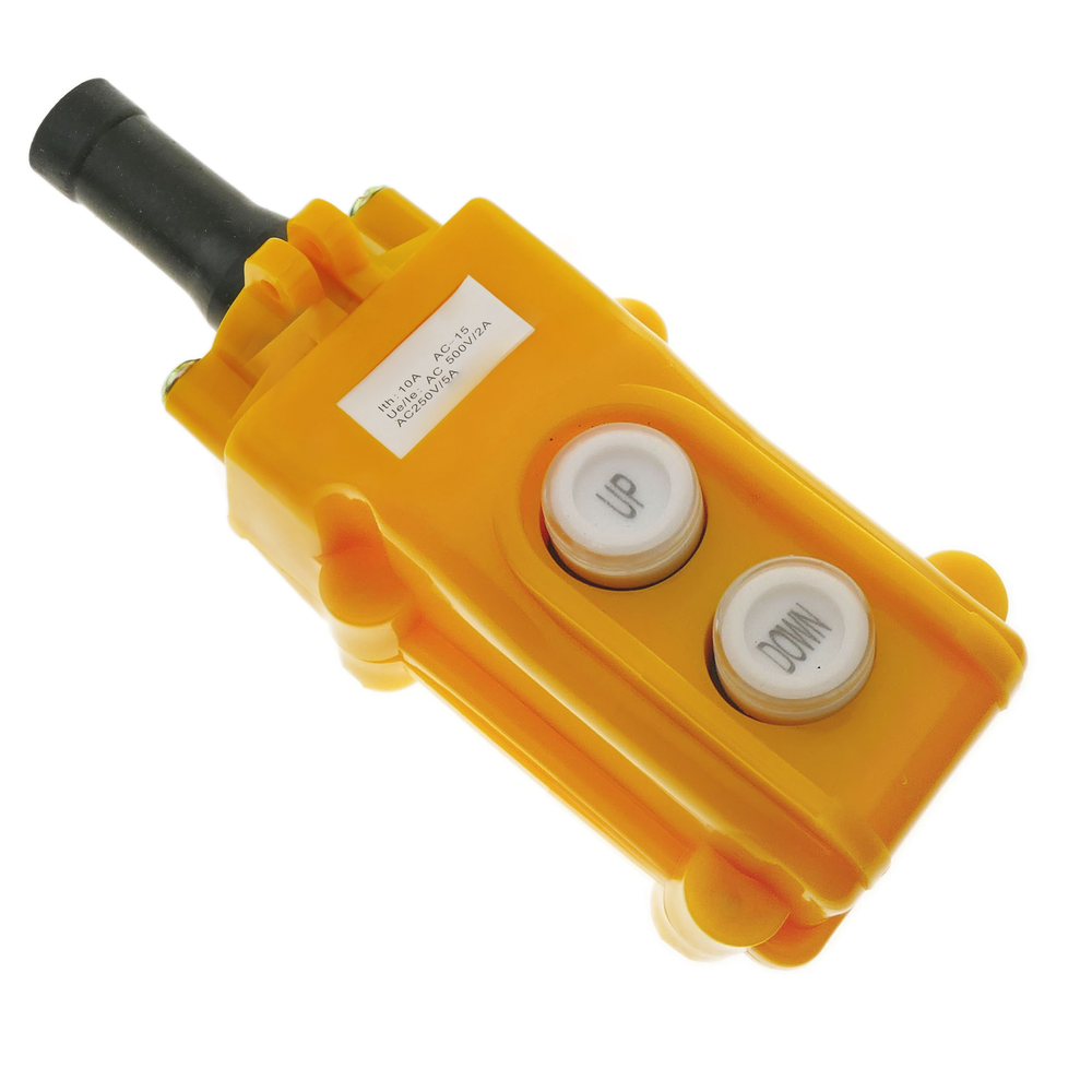 Bematik - Boîte de commande avec 2 boutons poussoirs momentanés série COB 70x50x130mm - Interrupteurs et prises étanches