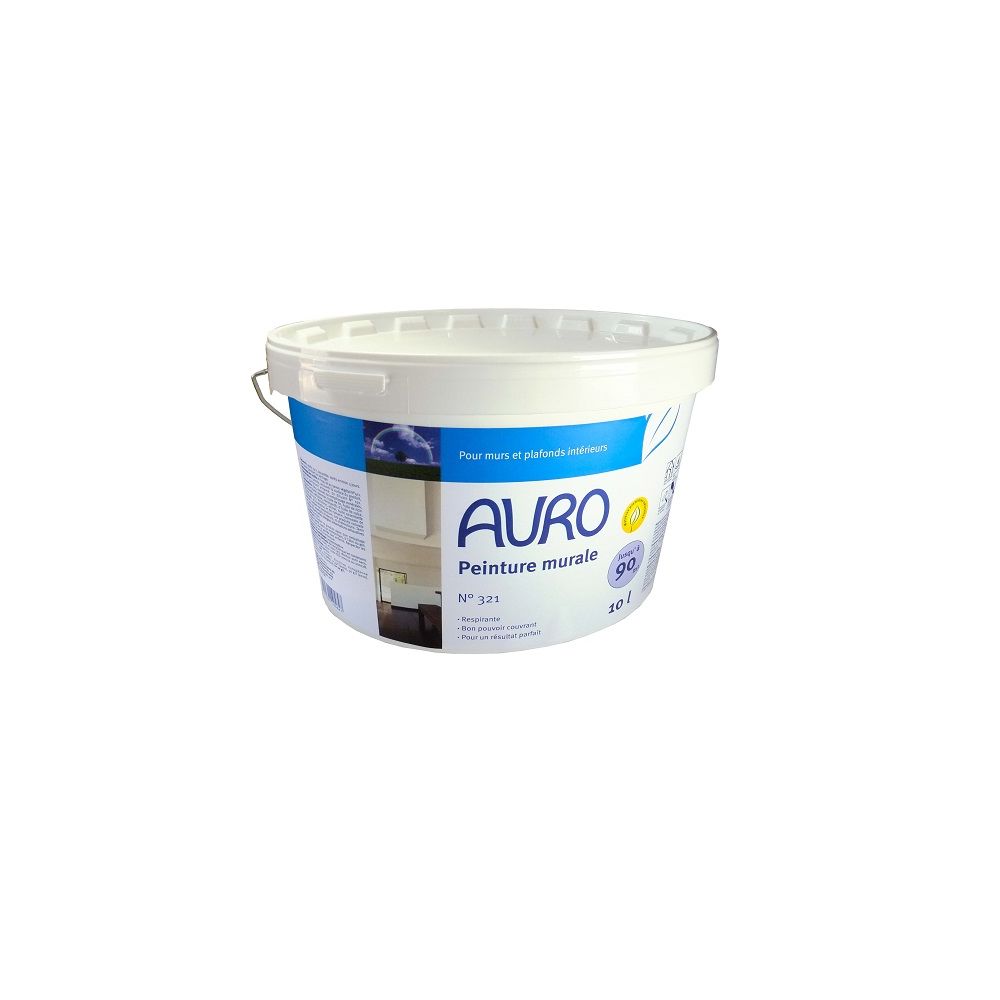 Auro - Auro - Peinture Murale Intérieur (100% naturelle) 10 Litres - N° 321 - Peinture intérieure