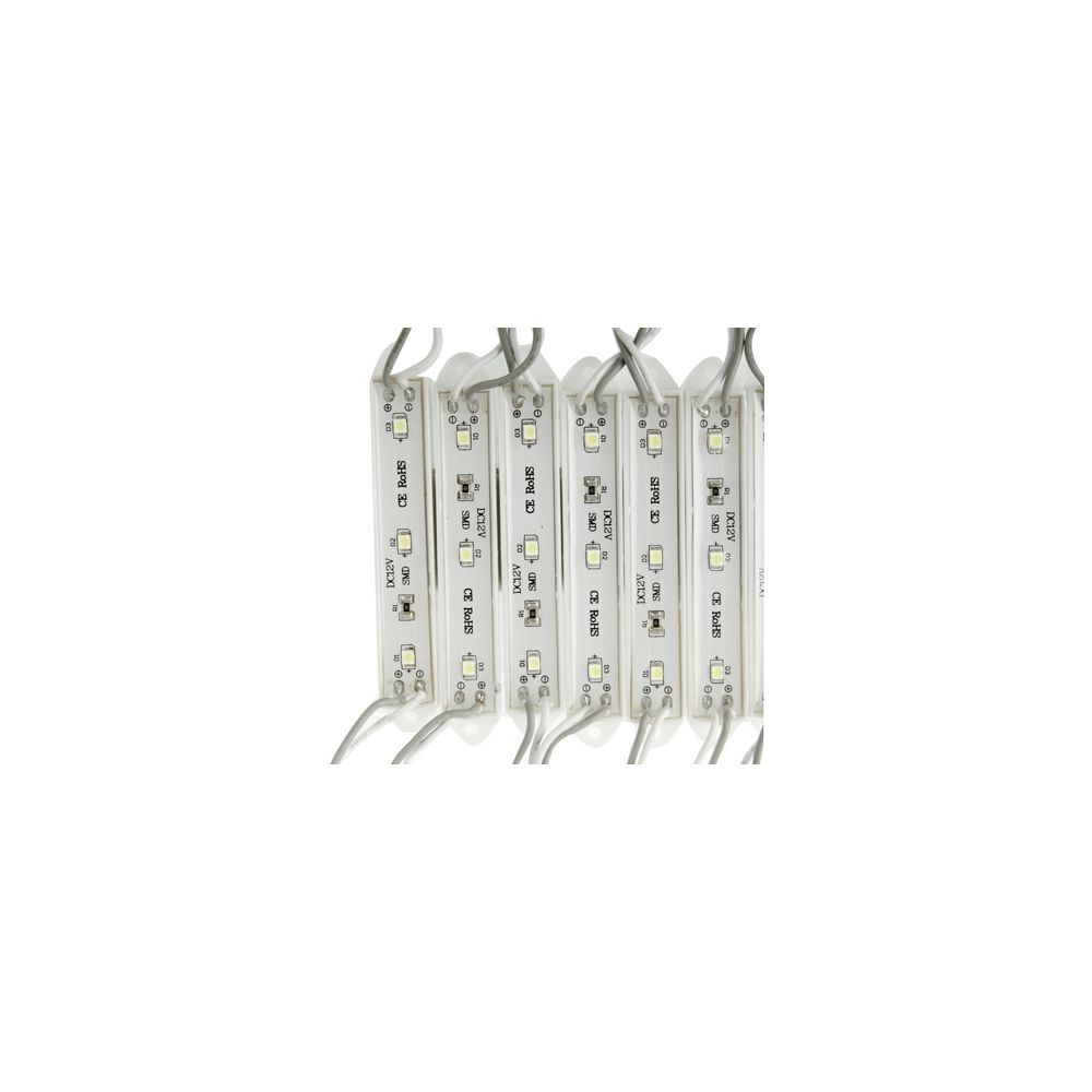 Wewoo - Module LED blanc Bande lumineuse de du 3528 SMD de 20x 3-LED, DC 12V - Ruban LED