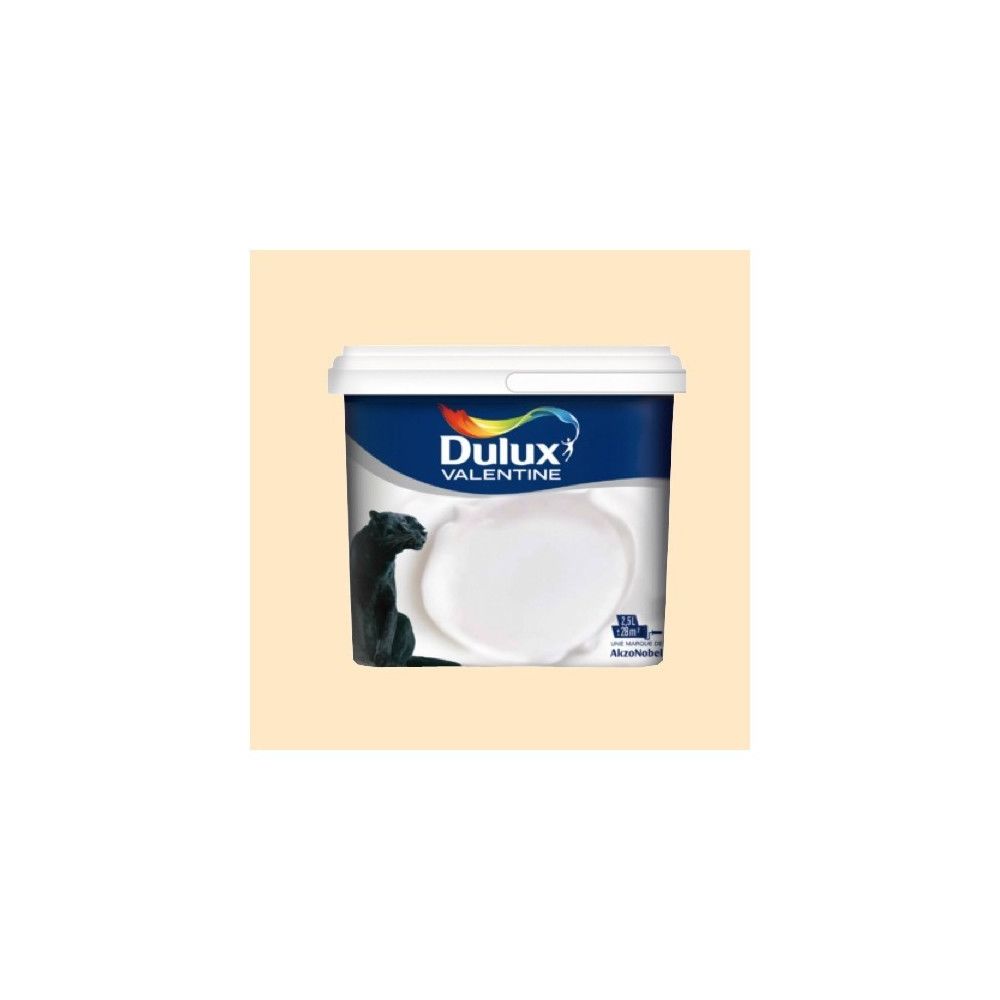 Dulux Valentine - DULUX VALENTINE Peinture acrylique Crème de couleur Coquille d'oeuf - Peinture intérieure