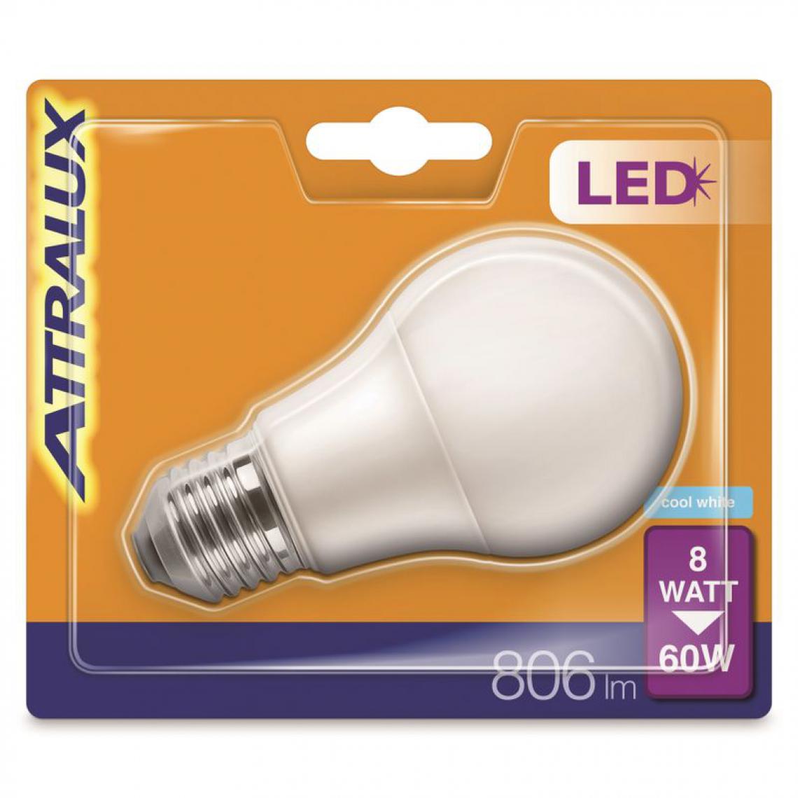 But - Ampoule LED 60W E27 ATTRALUX Blanc froid - Ampoules LED