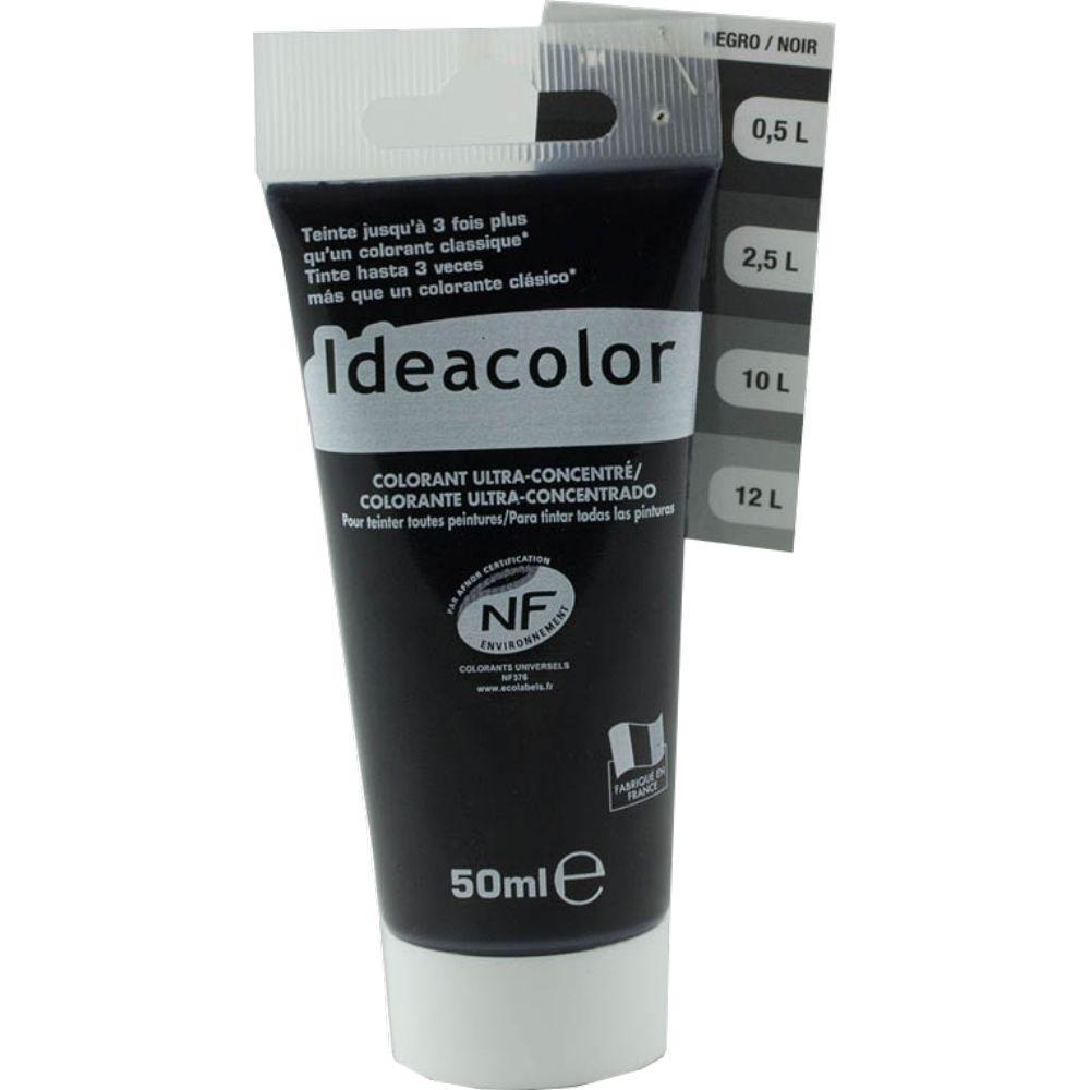 marque generique - Colorant Ultra Concentre 50ml Noir - Peinture intérieure