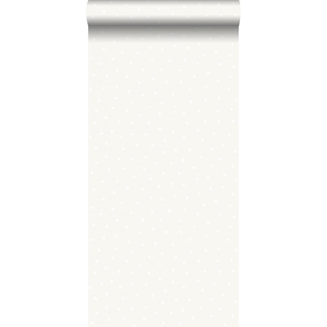 Origin - Origin papier peint à motif de points beige - 347697 - 0.53 x 10.05 m - Papier peint