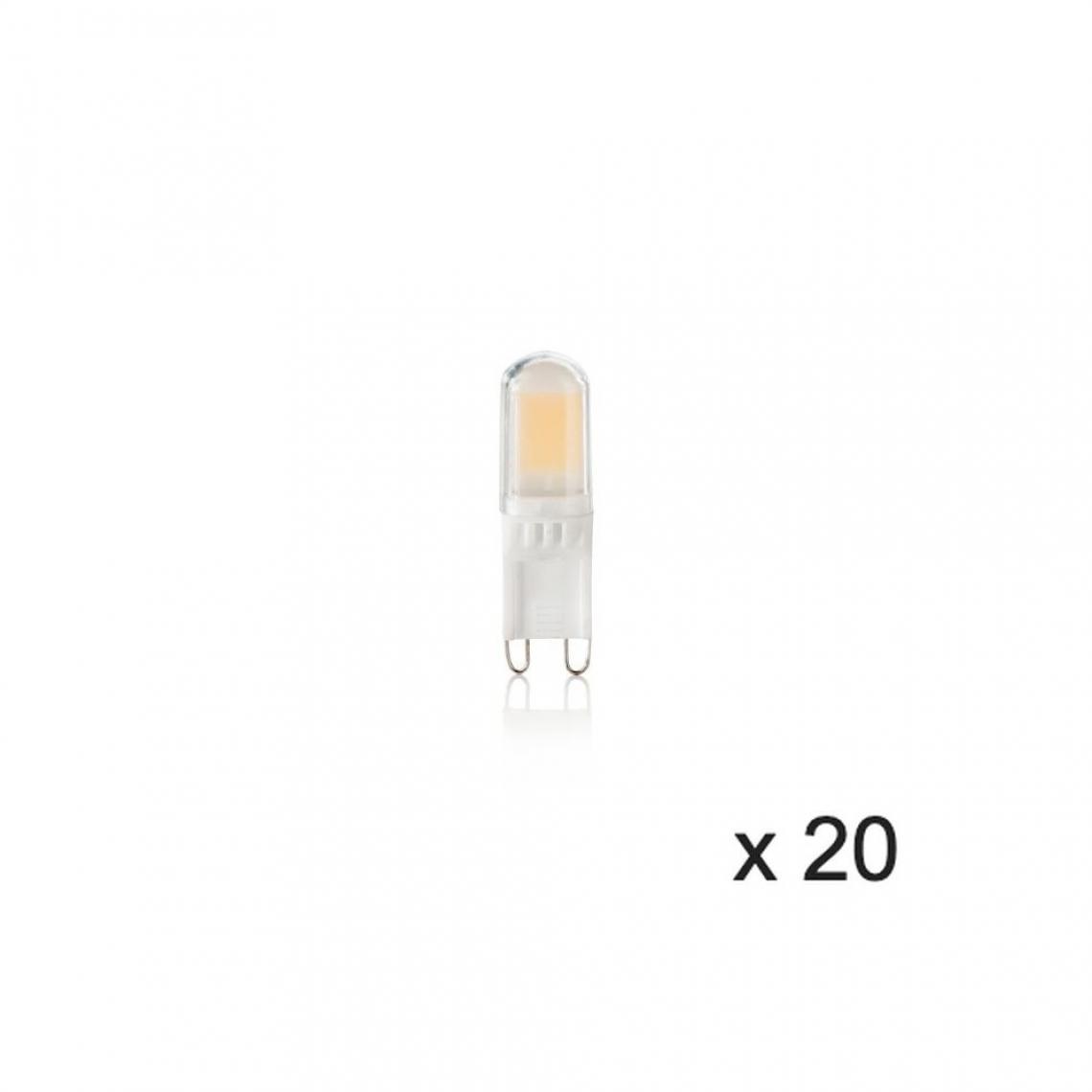 Ideal Lux - Ampoule (x20) 2,5W G9 Transparent D1,4 253473 - Ampoules LED