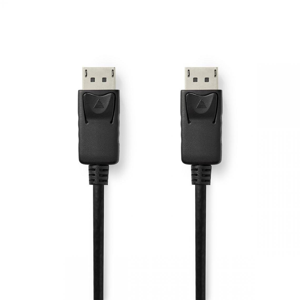 Nedis - Câble DisplayPort 1.4 DisplayPort Mâle vers DisplayPort Mâle 2,00 m Noir - Adaptateurs