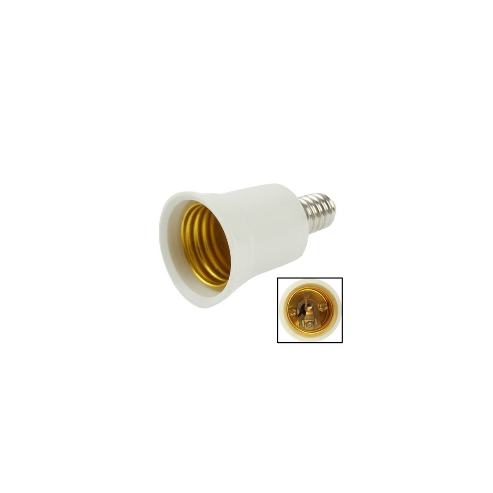 Wewoo - Douilles Ampoule E27 à E14 Lampe Ampoules Adaptateur Convertisseur - Douilles électriques