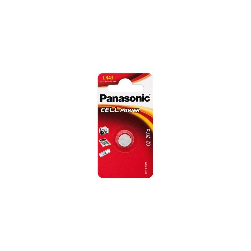 Panasonic - Rasage Electrique - LR 43 / AG 12 / L1142 Panasonic EL 1BL - Piles rechargeables