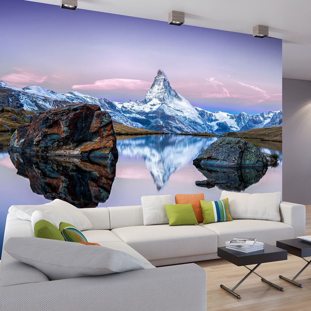 Bimago - Papier peint - Lonely Mountain - Décoration, image, art | Paysages | Montagnes | - Papier peint