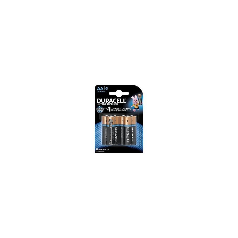 Duracell - Pile non rechargeable DURACELL AA x6 Ultra Power LR06 - Piles rechargeables
