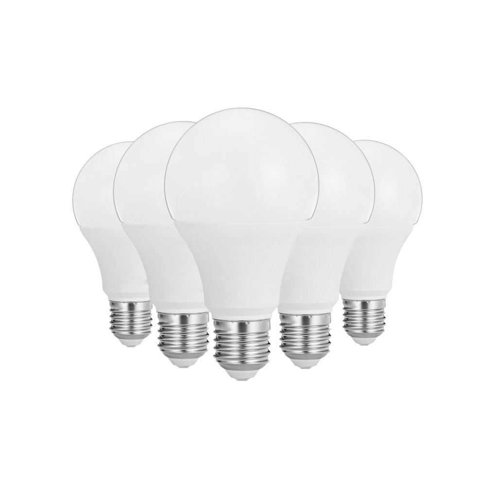 Wewoo - Ampoule LED 5 PCS 14W E26 / E27 45LEDs 2835SMD Maison éclairage ampoule, CA 100-240V (Blanc froid) - Ampoules LED