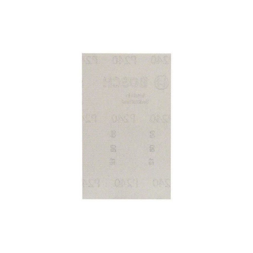 Bosch - BOSCH Feuille abrasive - Grain 240 - 80 x 133 mm - Fibre de verre & papier à peindre