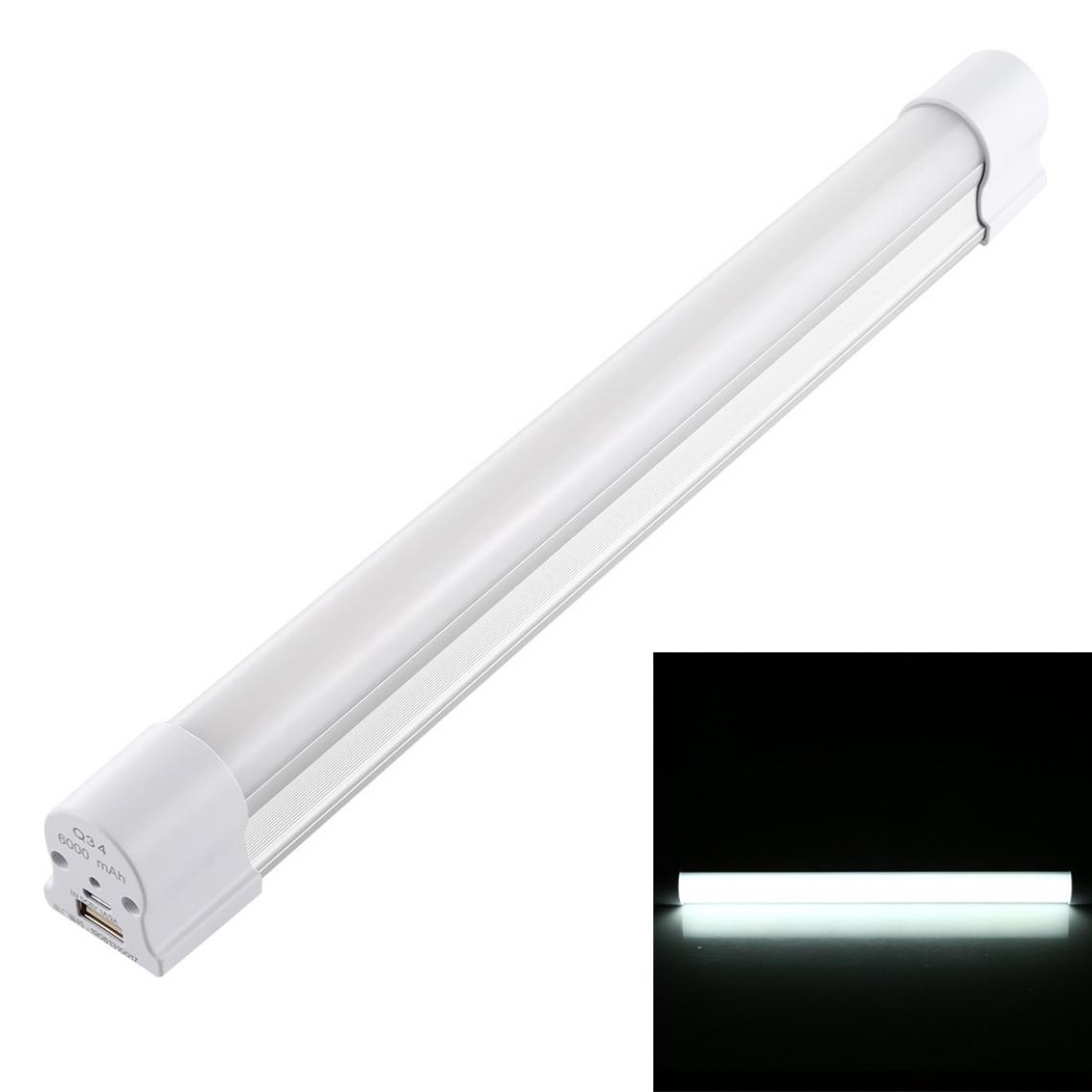 Wewoo - Q34 34cm lumière de bande LED USB blanche / rouge Portable 5V 650mA 5500-6500K avec commutateur - Ampoules LED