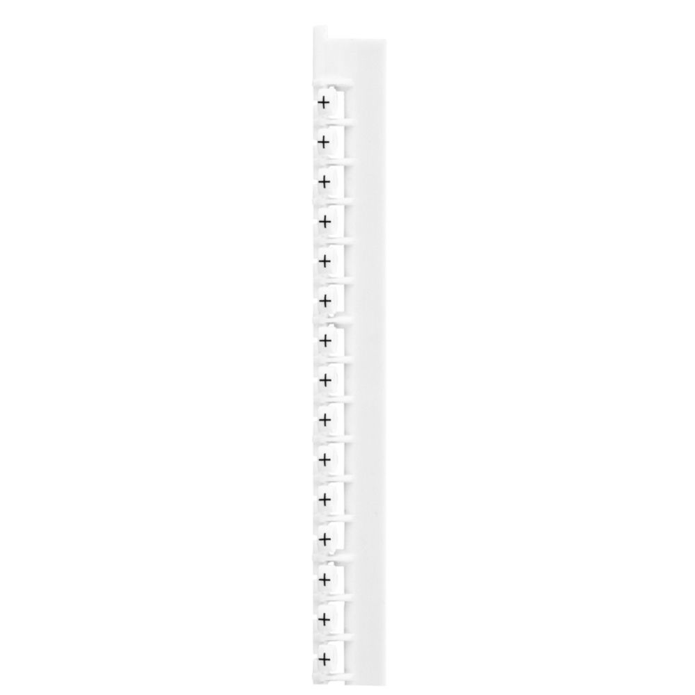 Legrand - repère legrand memocab - signe + - blanc - largeur 2.3 mm - Accessoires de câblage
