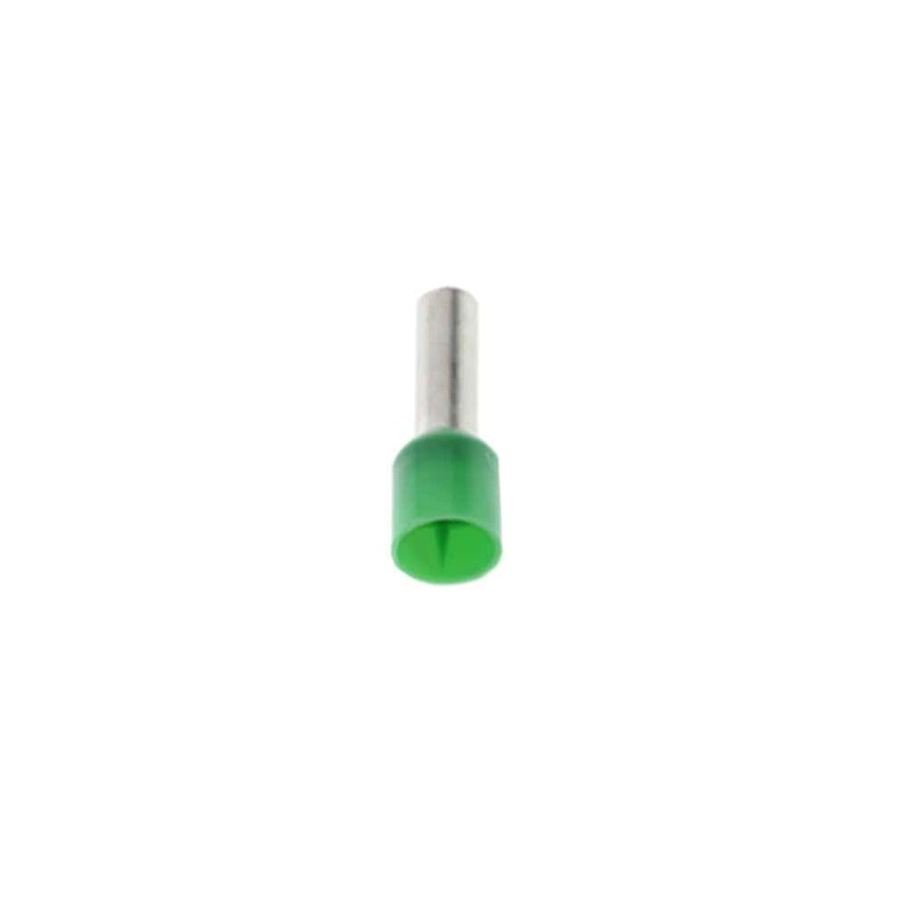 Bizline - Embout de câblage simple 6.0mm2 Vert BizLine x100 - Accessoires de câblage