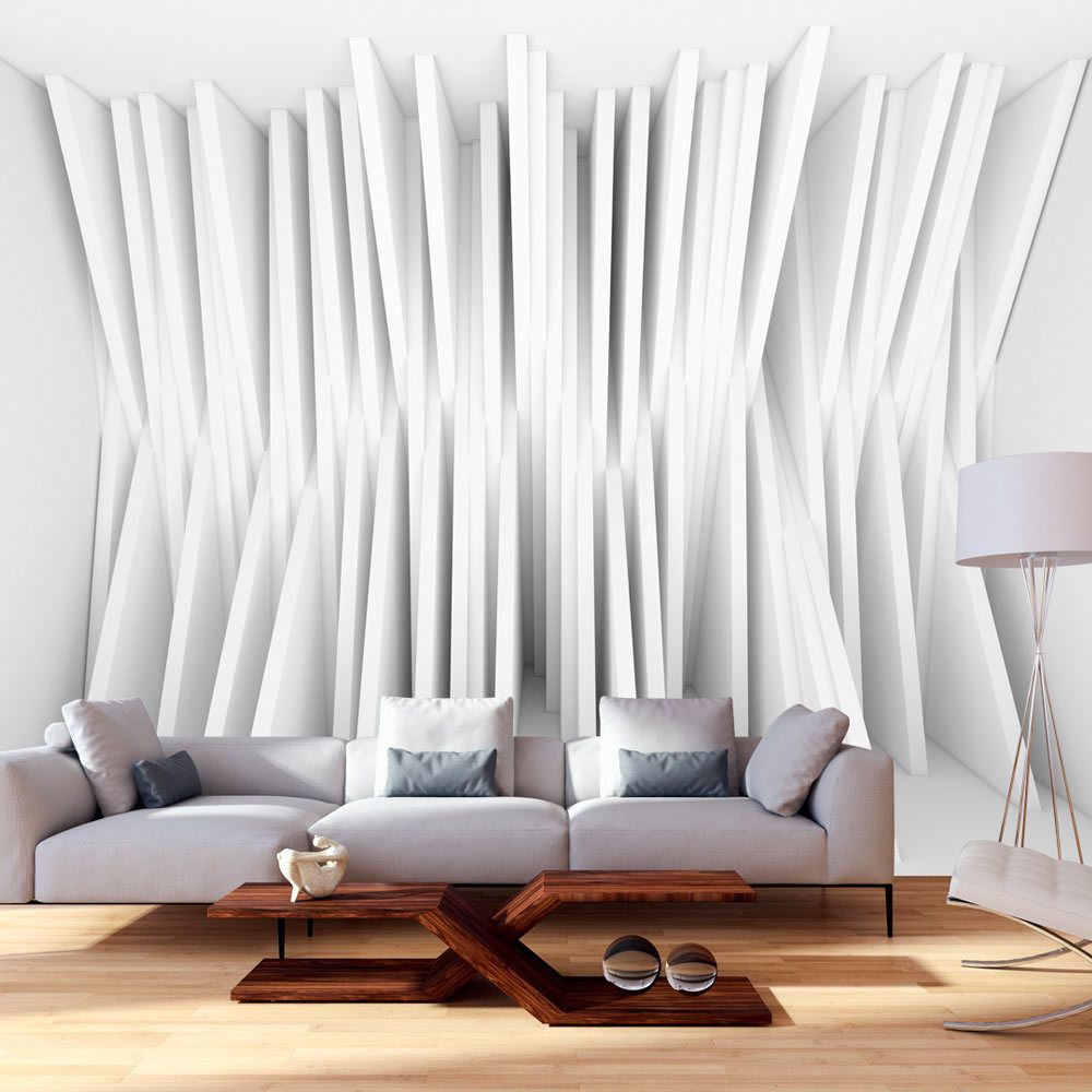 Bimago - Papier peint - White Balance - Décoration, image, art | 3D et Perspective | Trompe l'oeil | - Papier peint