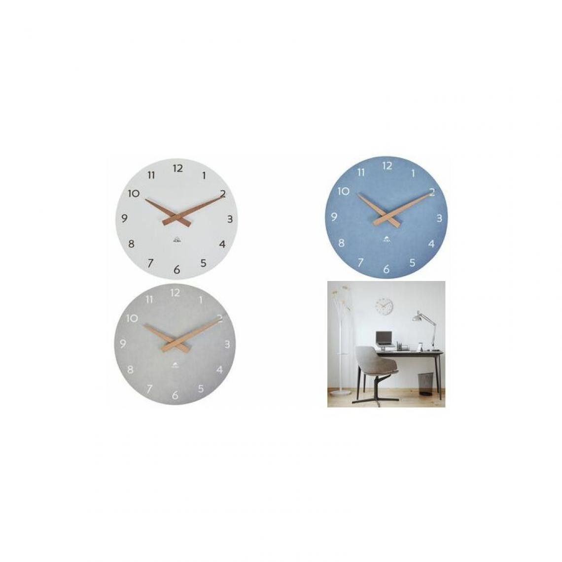 Alba Montres - ALBA Horloge murale 'HORMILENA', montre à quartz, blanc () - Télérupteurs, minuteries et horloges