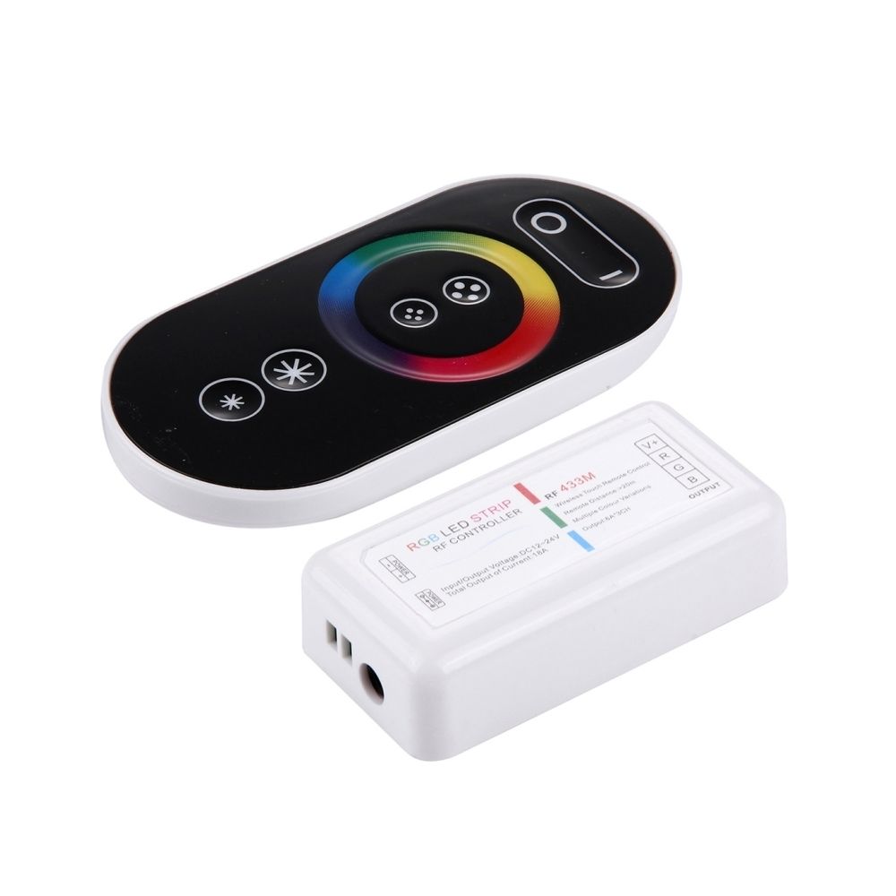 Wewoo - S103 RGB 6-touches RF sans fil LED Full Touch Controller avec support mural, DC 12-24V - Ampoules LED