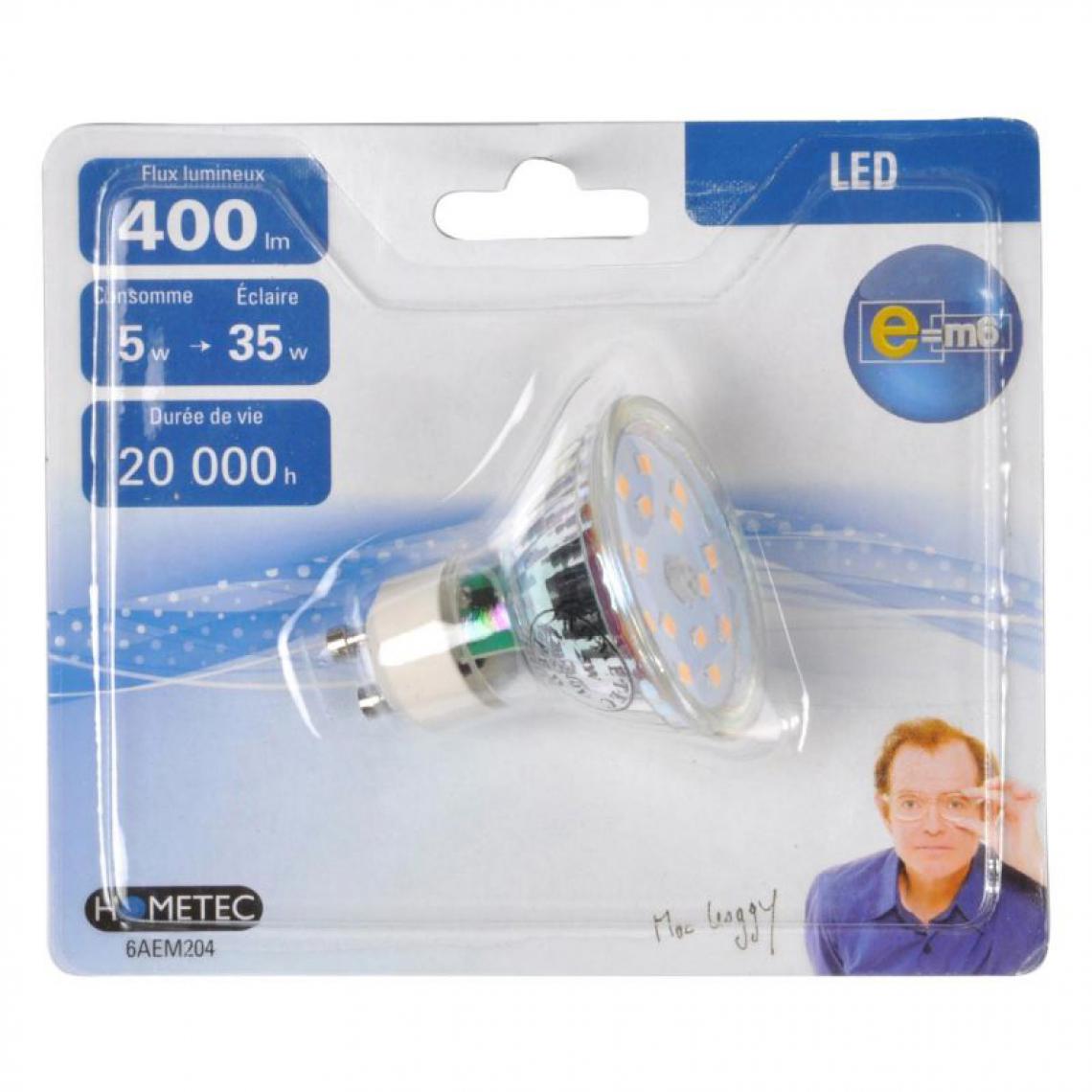 Paris Prix - Ampoule LED Spot 5W 5cm Argent - Ampoules LED