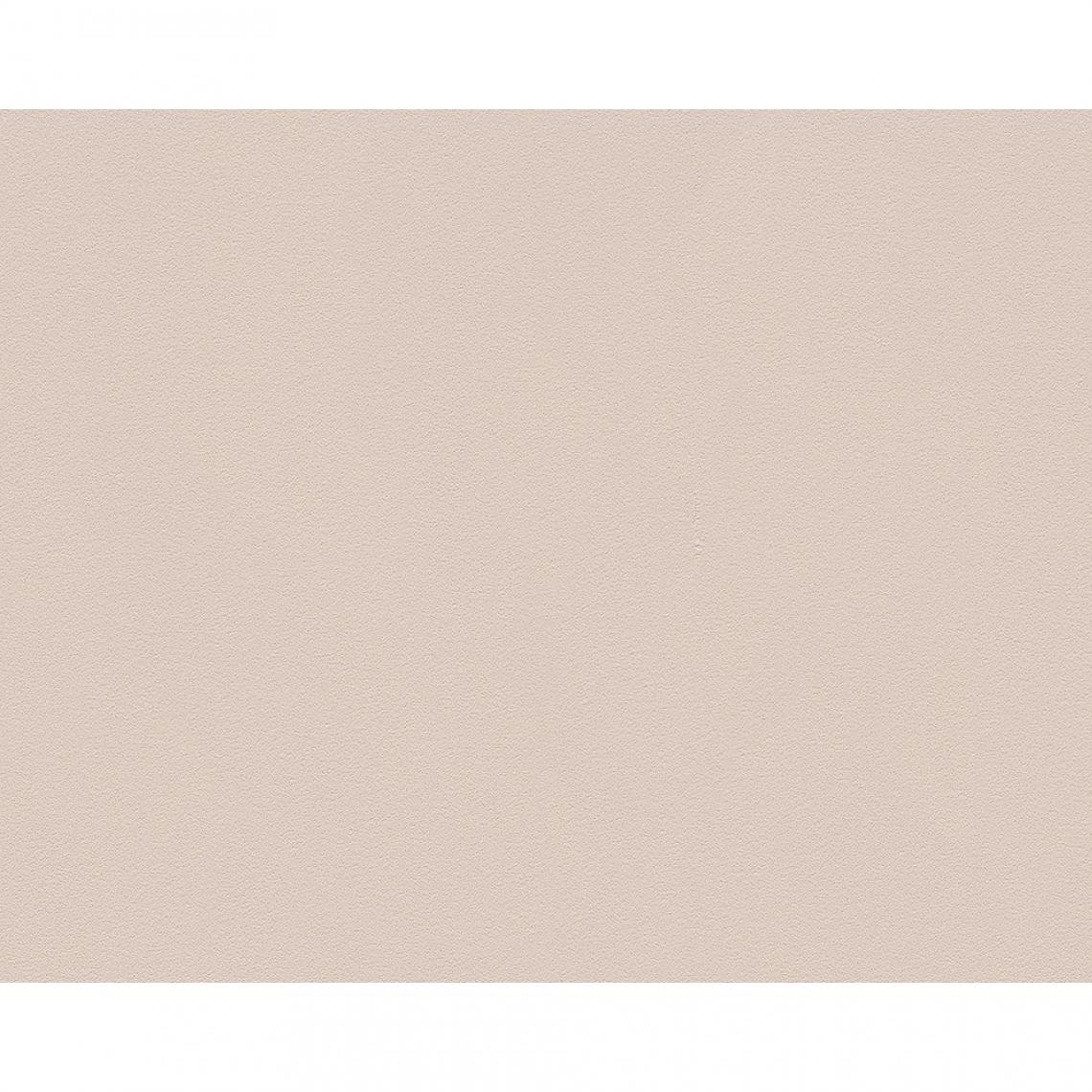 marque generique - Papier peint expansé uni FLAT 2 beige - Papier peint