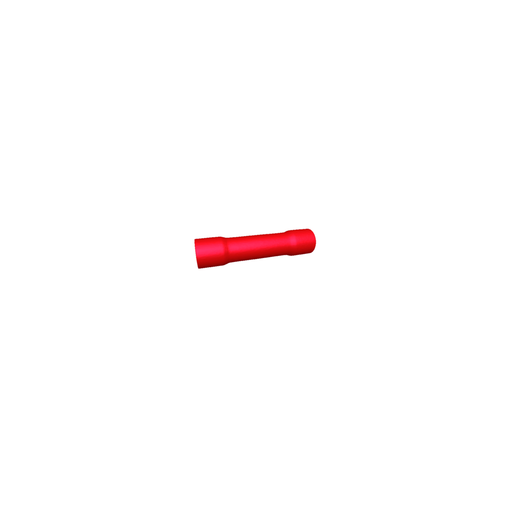 Bizline - manchon longueur 25 mm rouge - boite de 100 - Accessoires de câblage