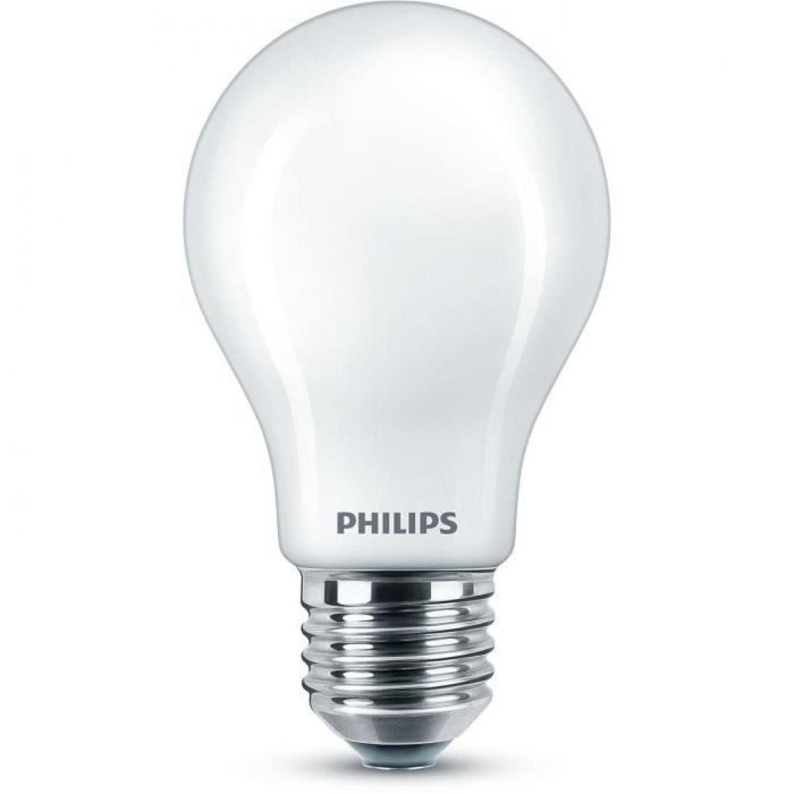 Philips - PHILIPS LED Classic 40W Standard E27 Blanc Froid Dépolie Non Dimmable - Ampoules LED