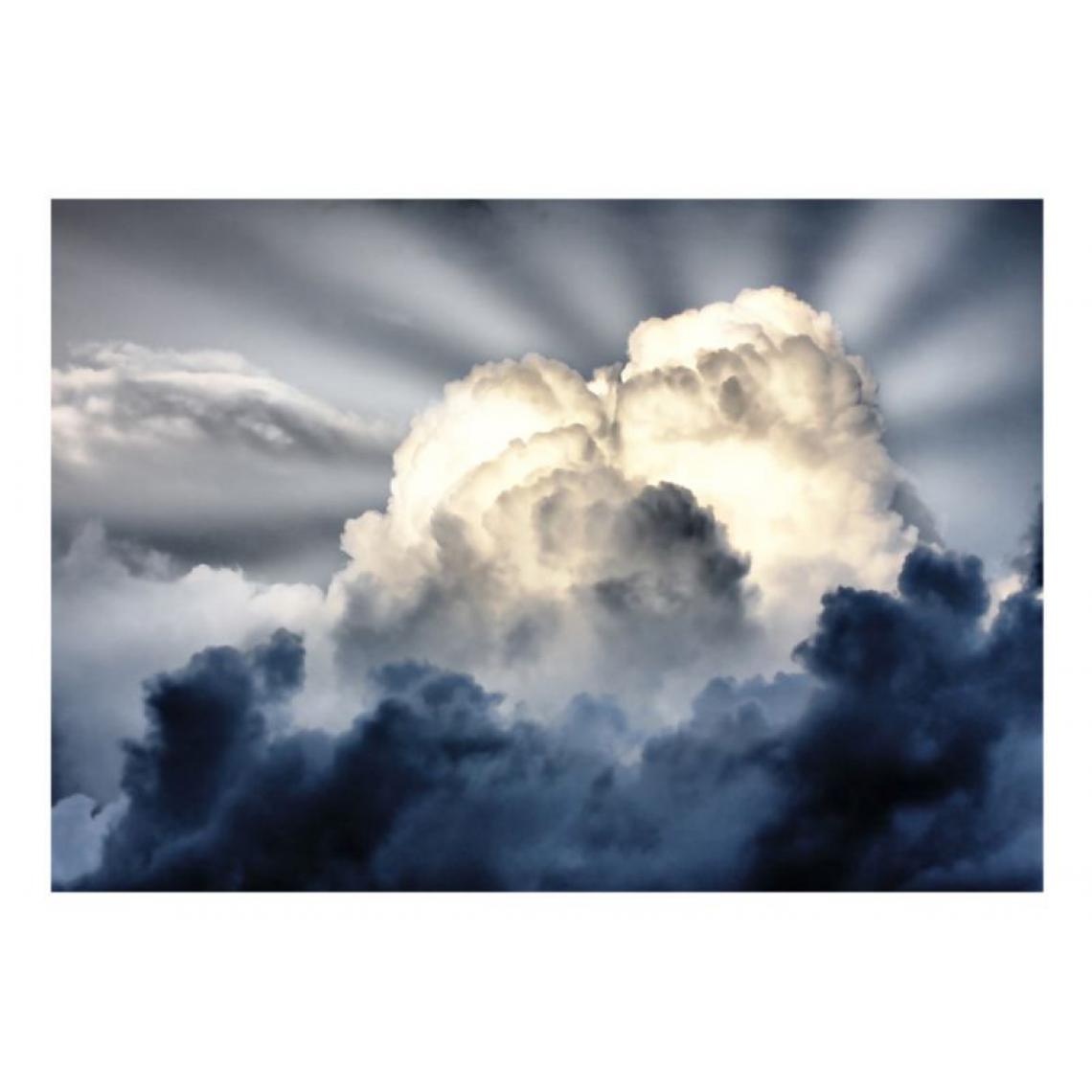 Artgeist - Papier peint - Rayons de soleil sur un ciel nuageux .Taille : 300x231 - Papier peint