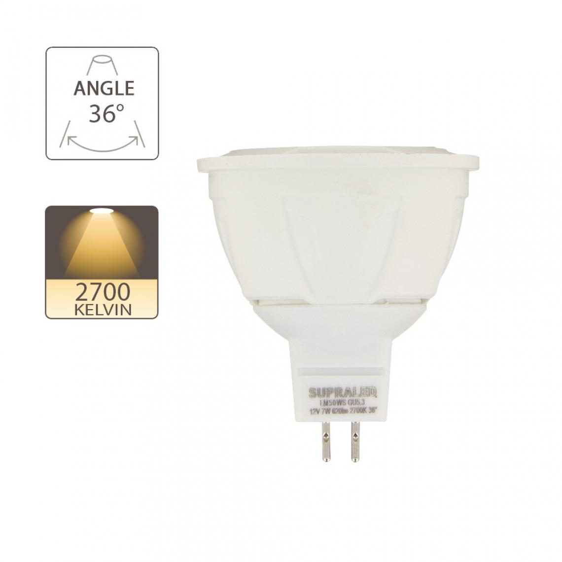Supraled - Ampoule LED (Spot) culot GU5 - Ampoules LED