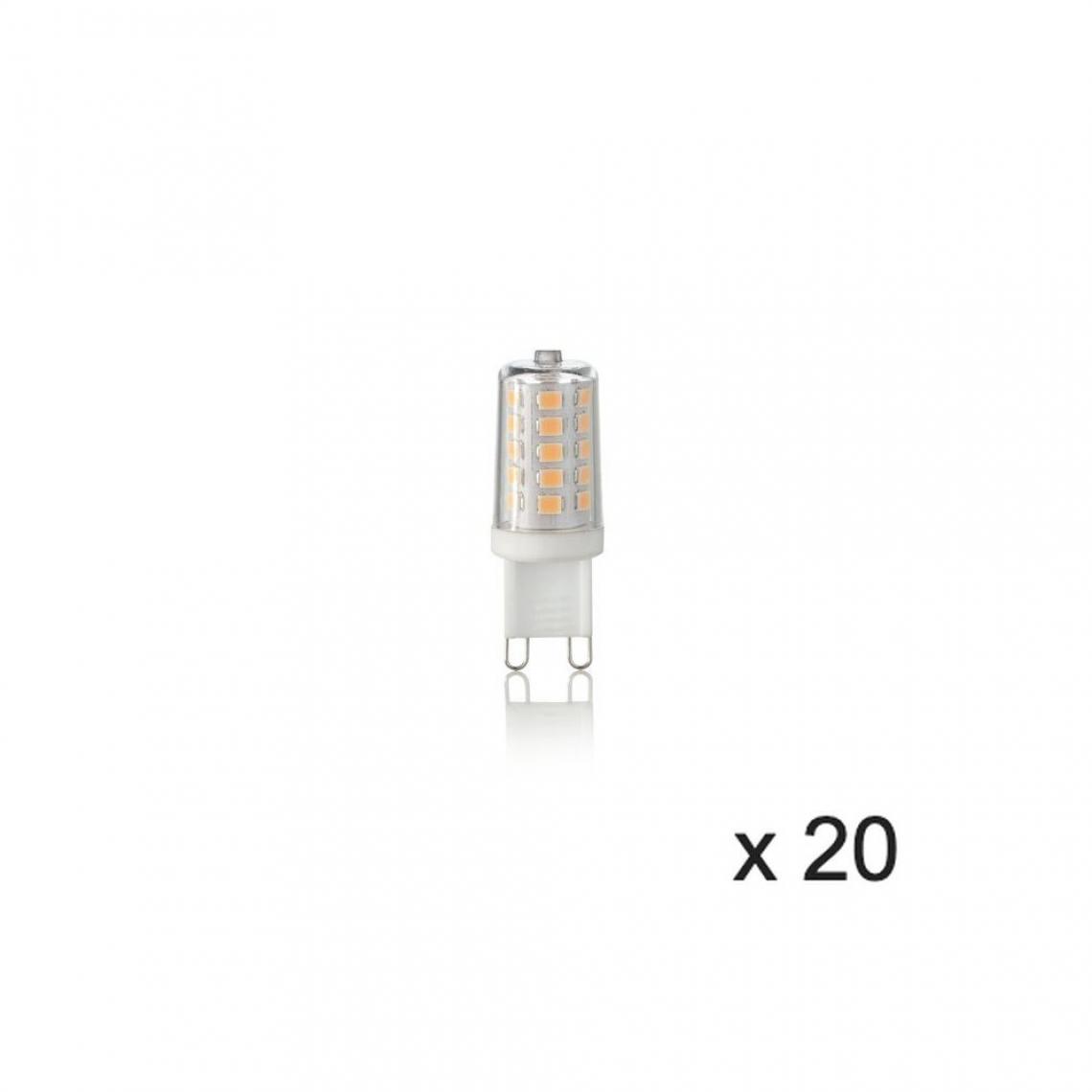 Ideal Lux - Ampoule (x20) 3,2W G9 Transparent D1,9 209036 - Ampoules LED